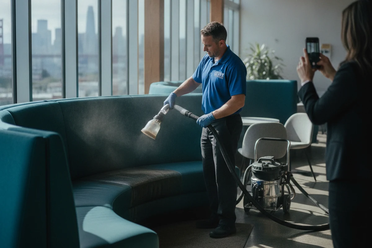 Commercial Upholstery Cleaning in San Francisco